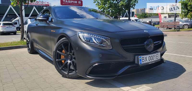 Mercedes-benz S63 coupe (2015)