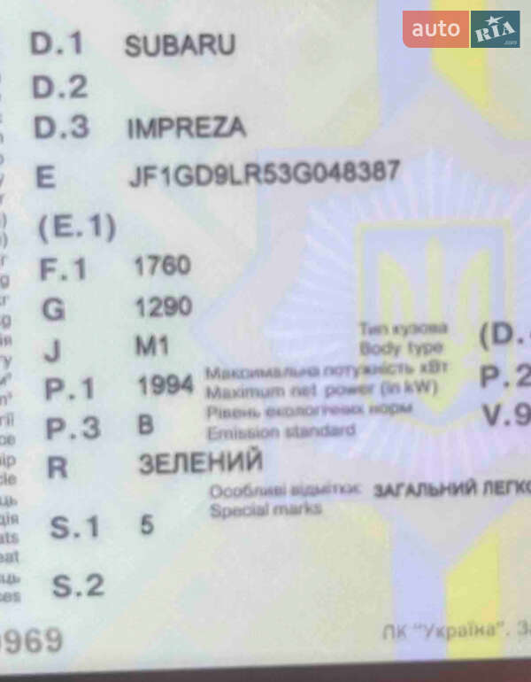 Subaru Impreza (2003)