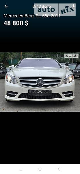 Mercedes-benz Cl-class (2011)
