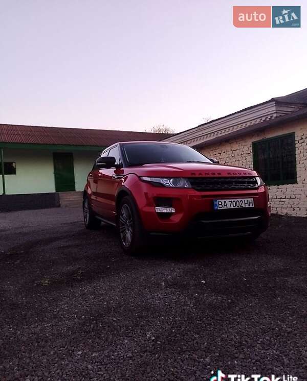 Land rover Range rover evoque (2012)