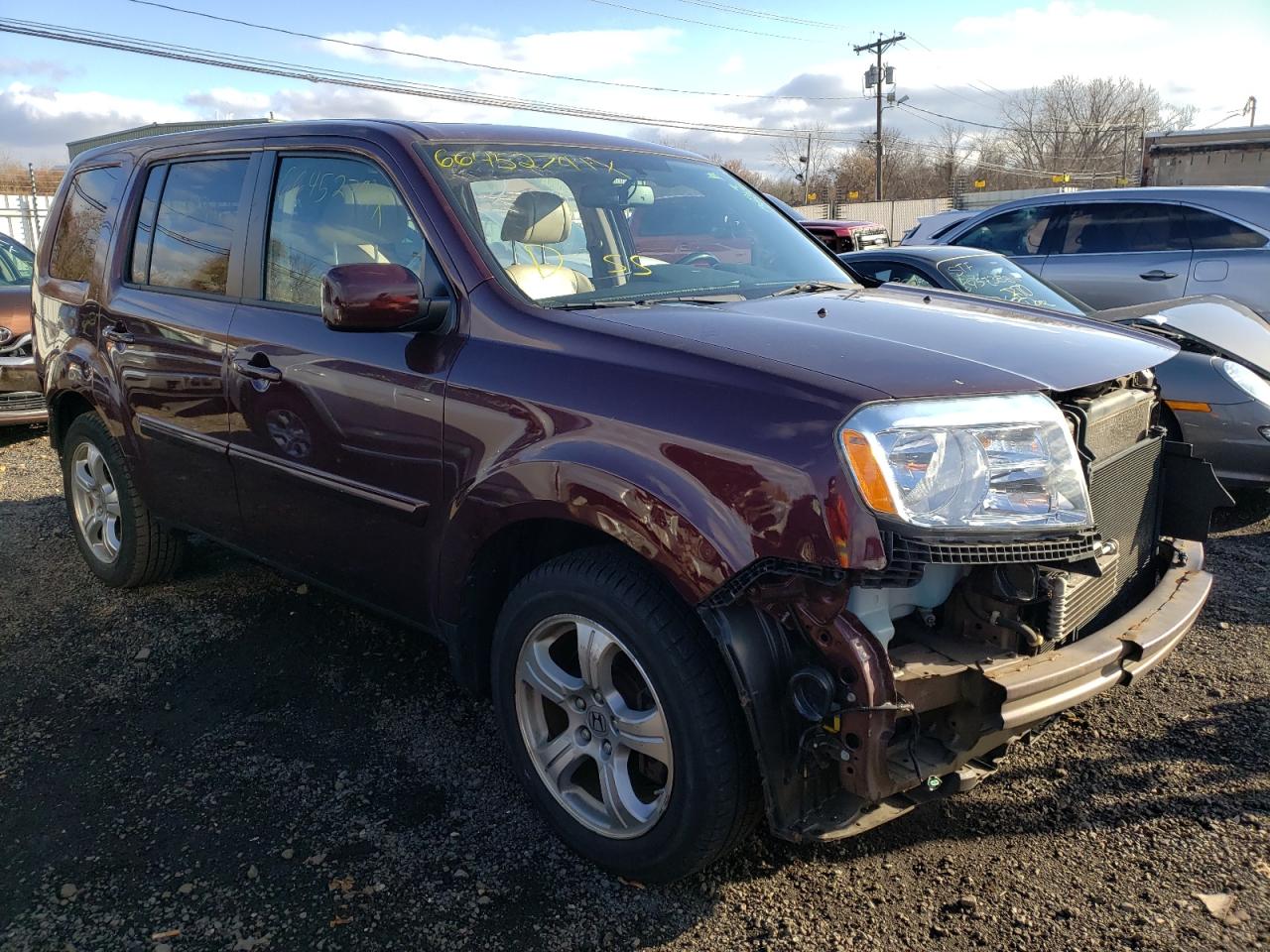 Honda Pilot exln (2013)