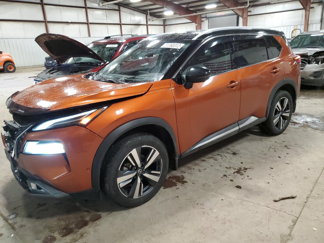 Nissan Rogue plat (2021)