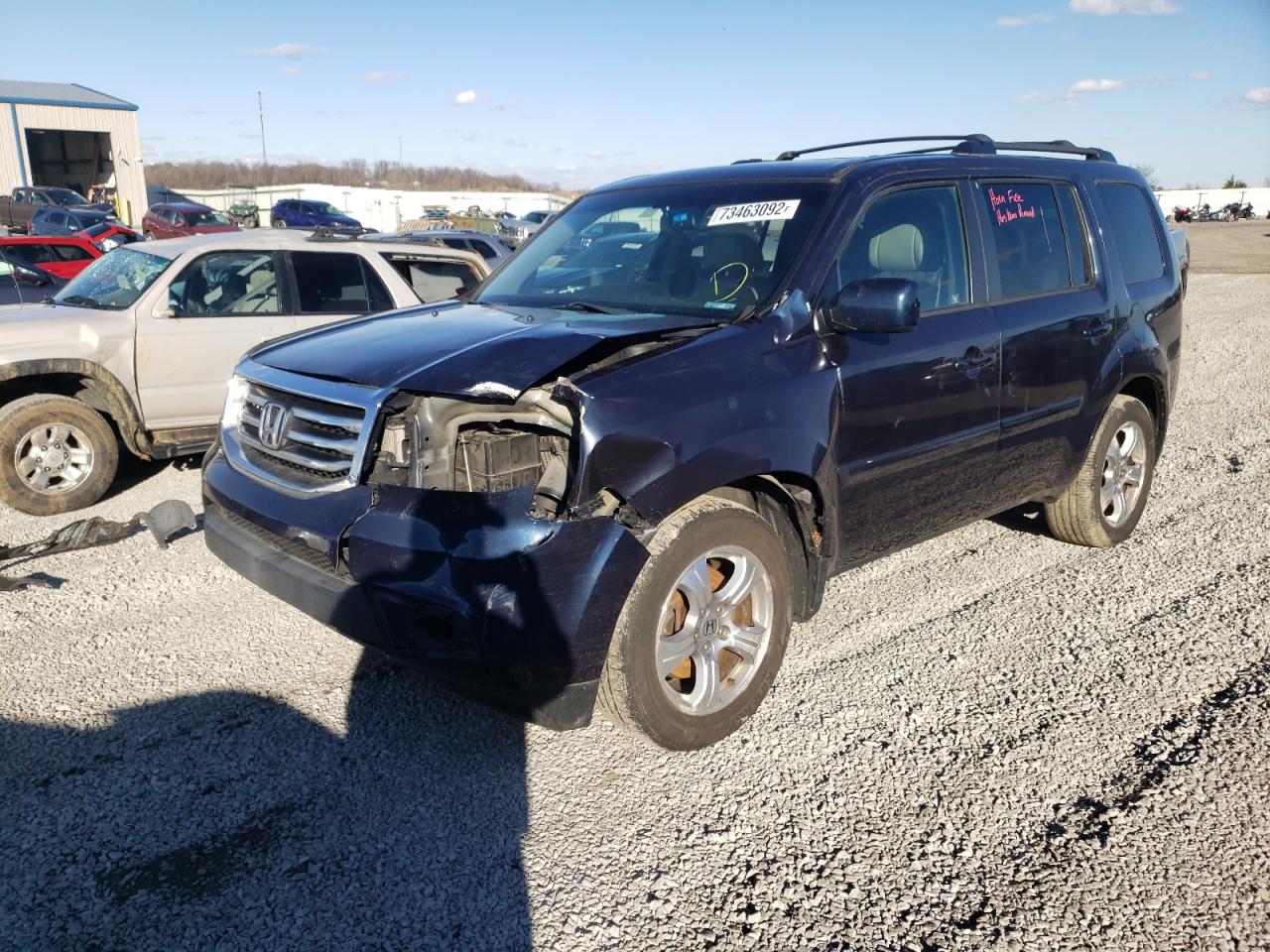 Honda Pilot exln (2012)