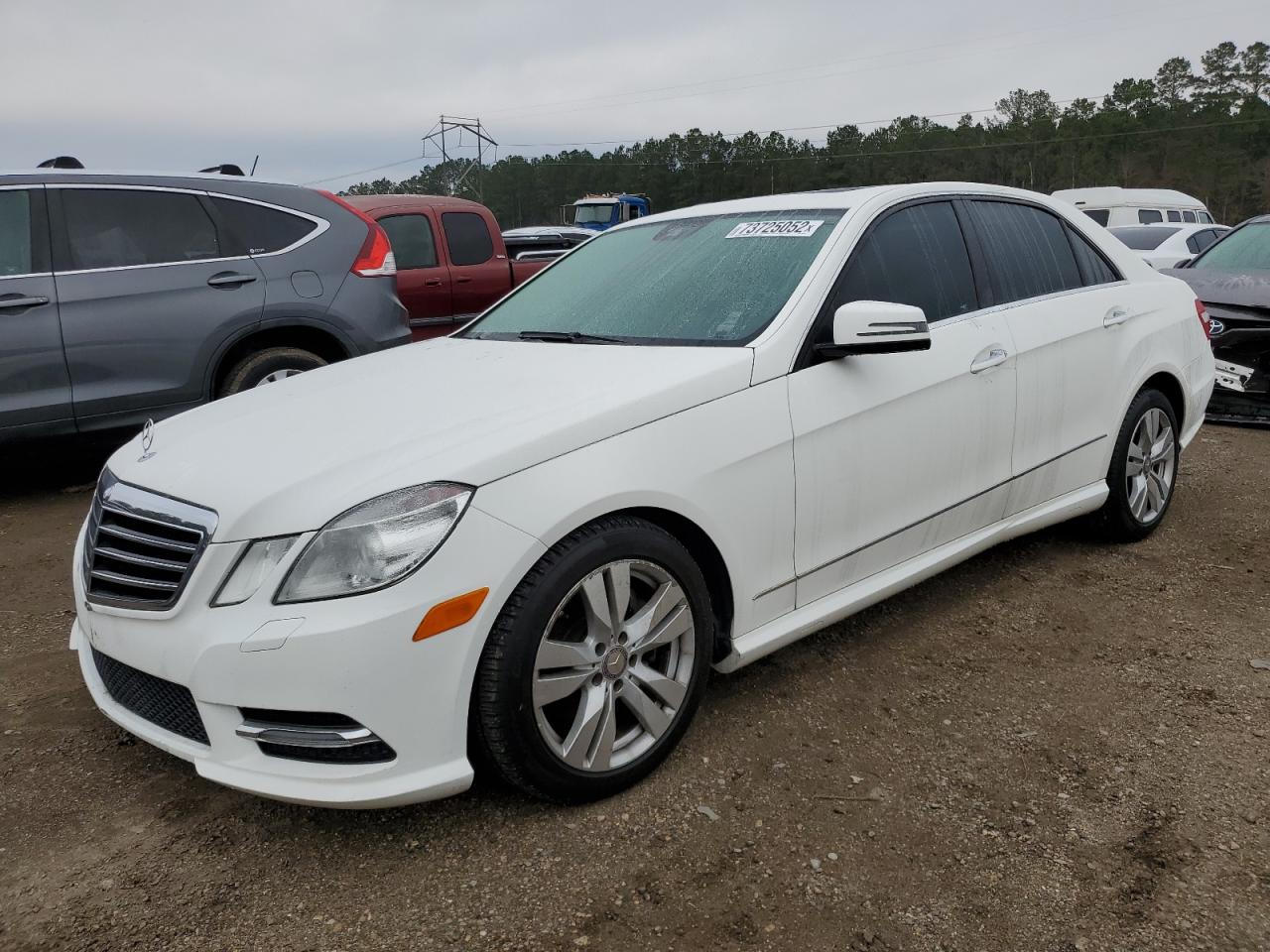 Mercedes-benz E 350 blue (2013)