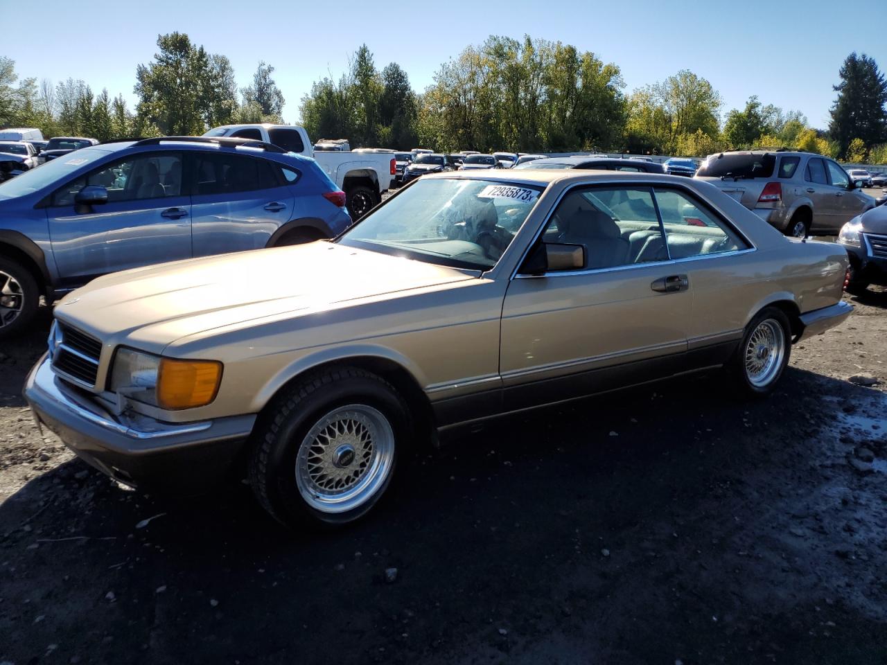 Mercedes-benz 560 sec (1986)