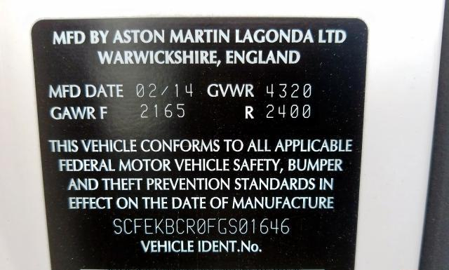 Aston-martin V12 2015
