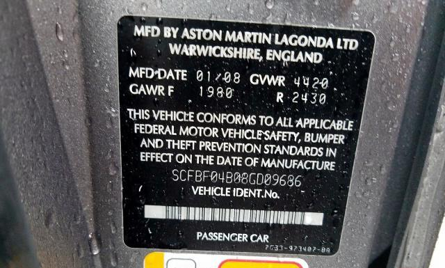 Aston-martin V8 vantage 2008