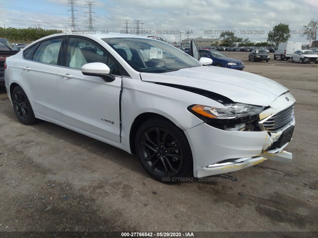 Ford Fusion hybrid (2018)