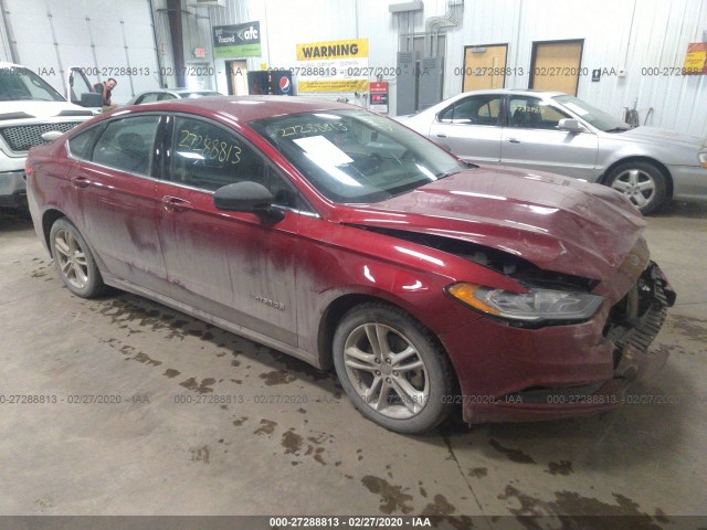 Ford Fusion hybrid (2018)