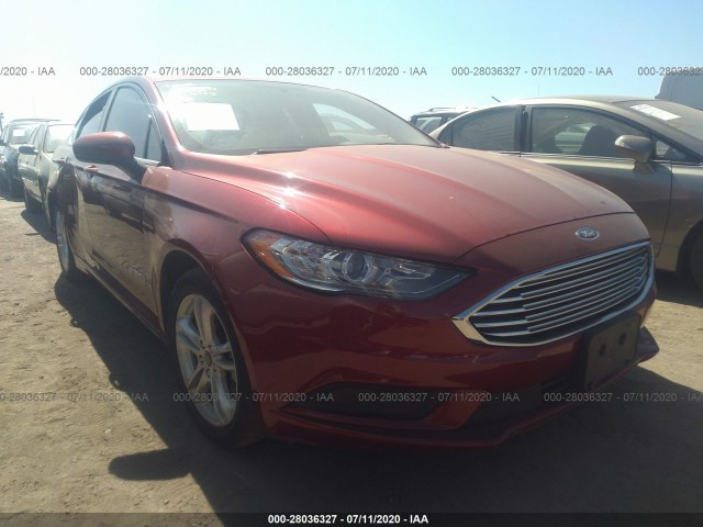Ford Fusion hybrid (2018)