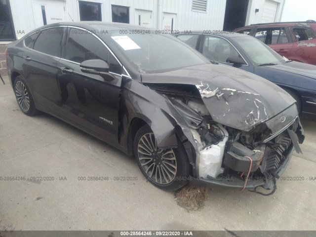 Ford Fusion hybrid (2018)