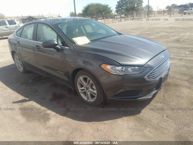 Ford Fusion hybrid (2018)