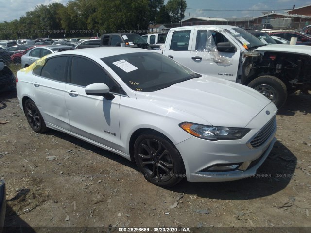 Ford Fusion hybrid (2018)