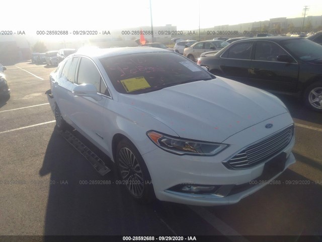 Ford Fusion hybrid (2018)