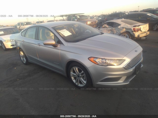 Ford Fusion hybrid (2018)