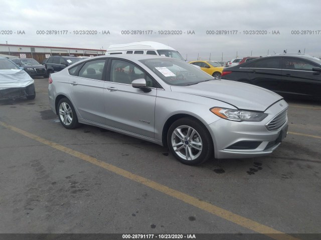 Ford Fusion hybrid (2018)