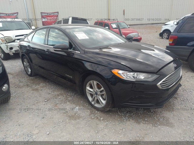 Ford Fusion hybrid (2018)