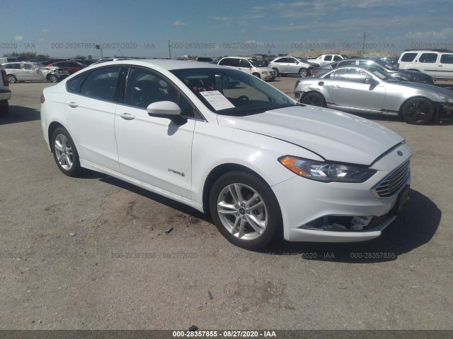 Ford Fusion hybrid (2018)
