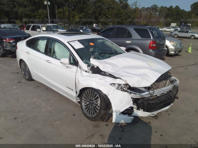 Ford Fusion hybrid (2018)