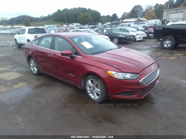 Ford Fusion hybrid (2018)