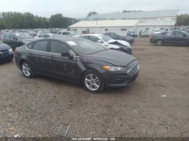 Ford Fusion hybrid (2018)