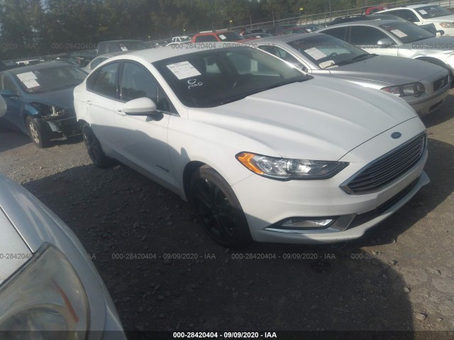 Ford Fusion hybrid (2018)