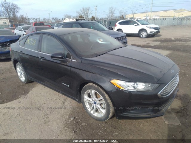 Ford Fusion hybrid (2018)