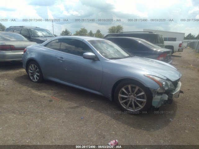 Infiniti G37 convertible (2013)