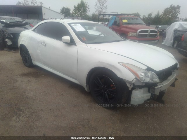Infiniti G37 convertible (2010)
