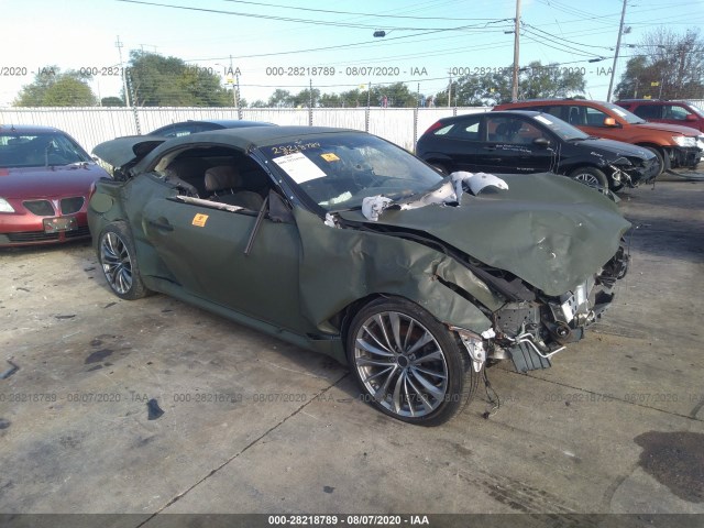 Infiniti G37 convertible (2012)
