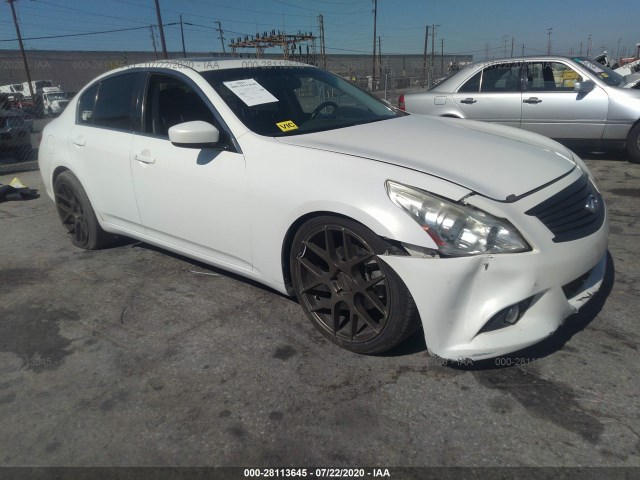 Infiniti G37 sedan (2013)