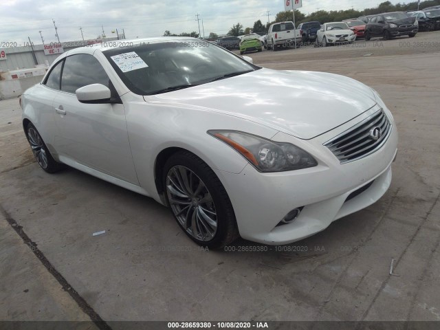 Infiniti G37 convertible (2011)