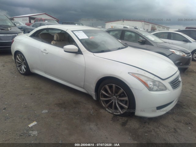 Infiniti G37 convertible (2010)