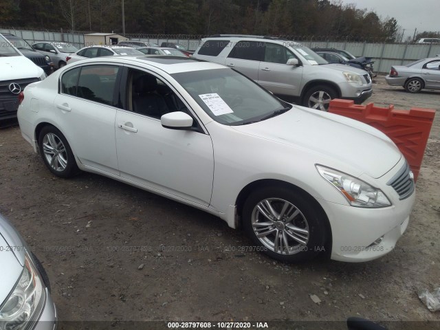 Infiniti G37 sedan (2012)