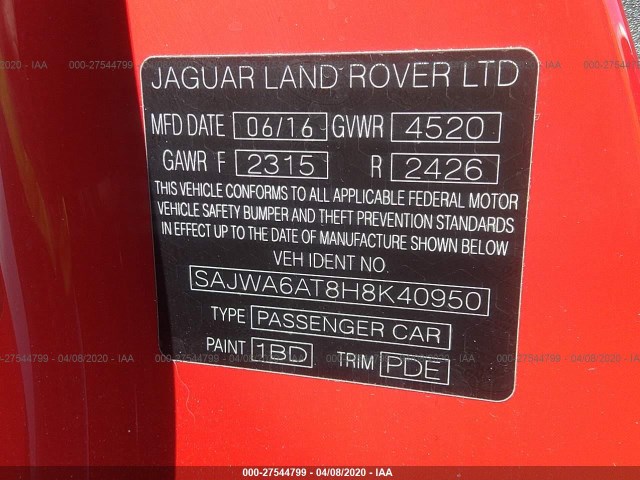 Jaguar F-type 2017