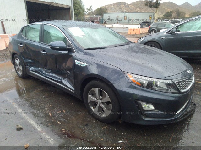 Kia Optima hybrid (2014)