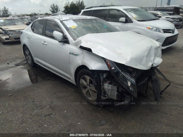 Kia Optima hybrid (2016)