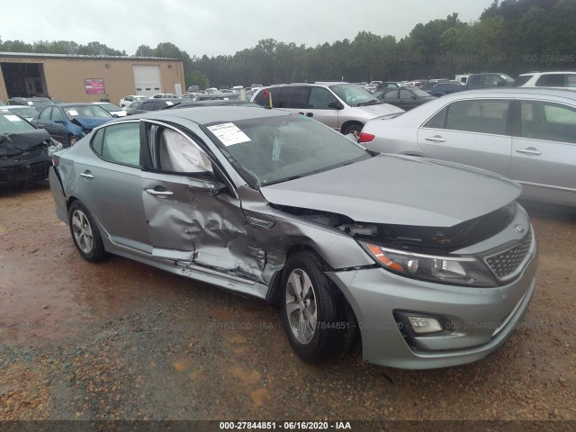 Kia Optima hybrid (2015)