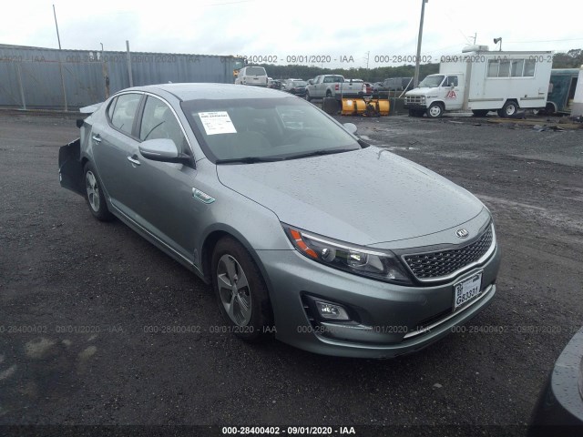 Kia Optima hybrid (2016)