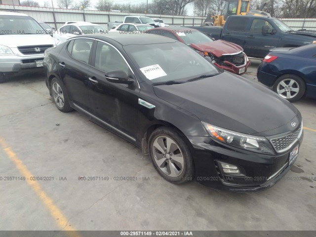 Kia Optima hybrid (2014)
