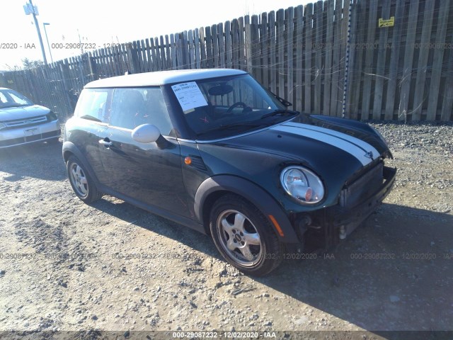 Mini Cooper hardtop (2010)