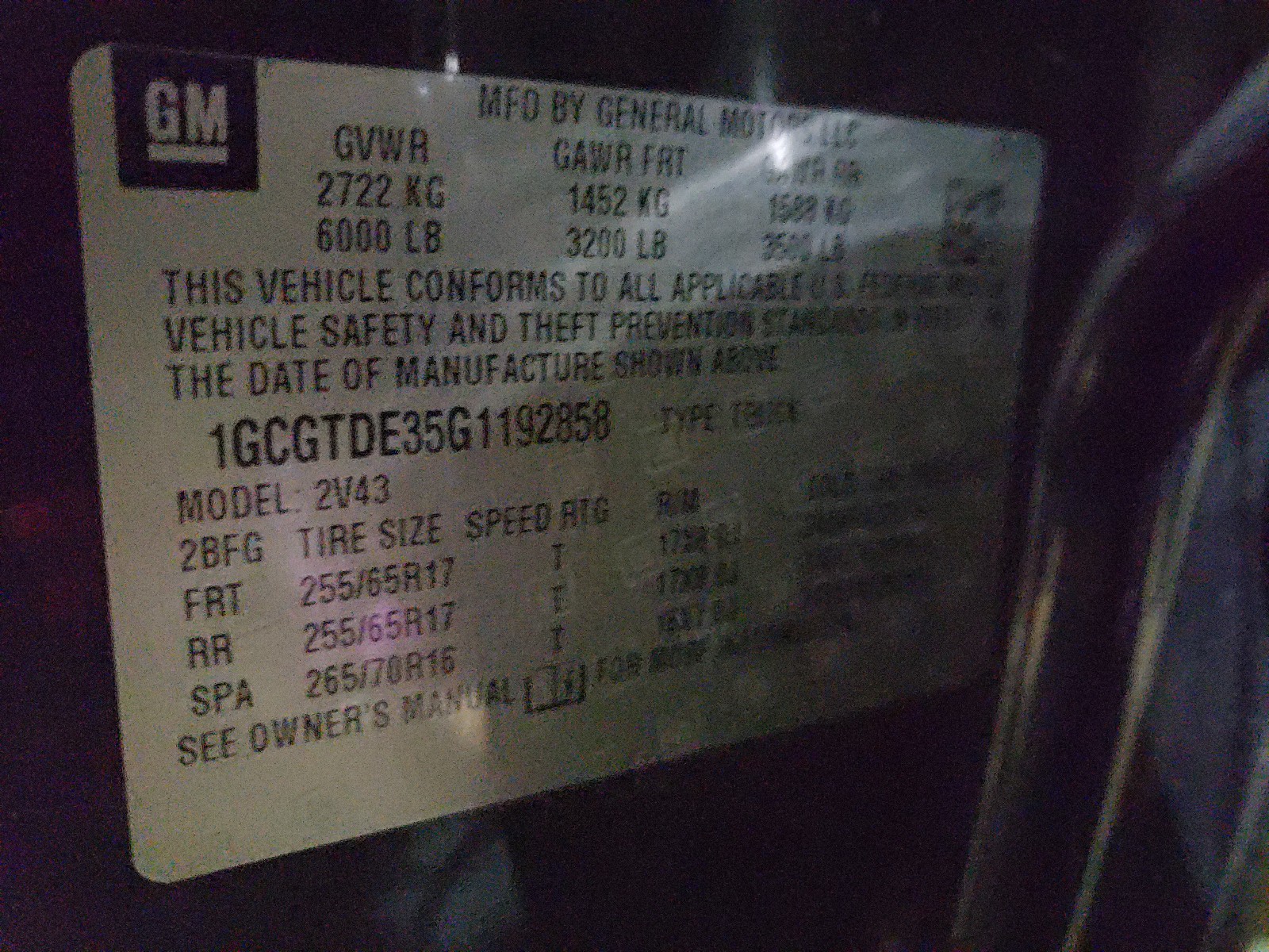 Chevrolet Colorado z 2016