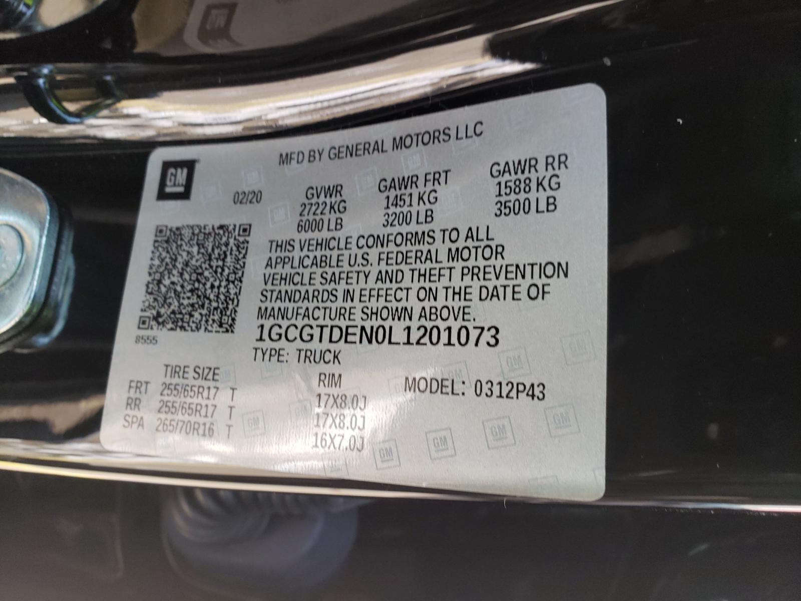 Chevrolet Colorado z 2020