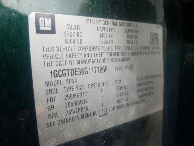 Chevrolet Colorado z 2016