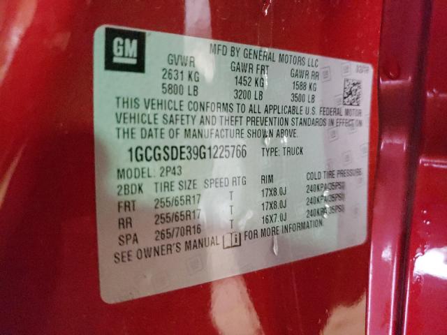 Chevrolet Colorado z 2016