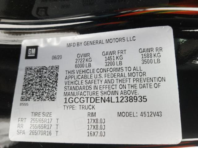 Chevrolet Colorado z 2020