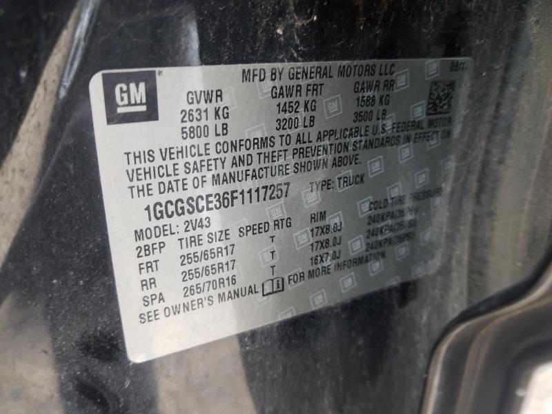 Chevrolet Colorado z 2015