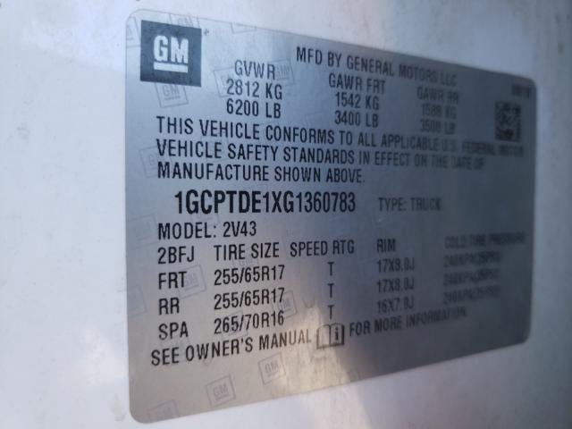 Chevrolet Colorado z 2016