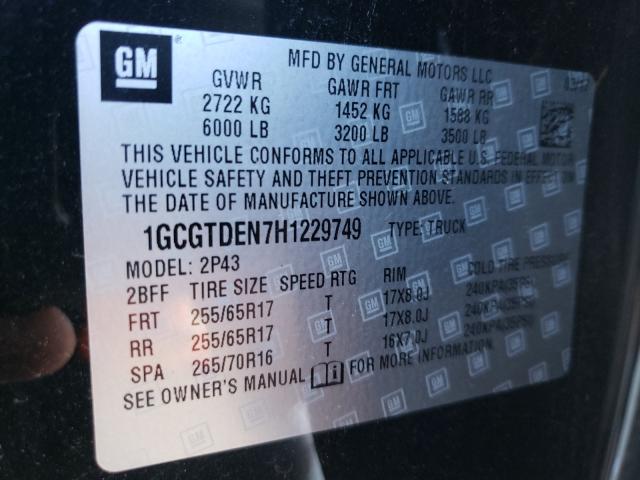 Chevrolet Colorado z 2017