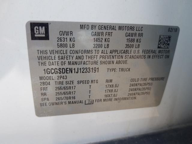 Chevrolet Colorado z 2018